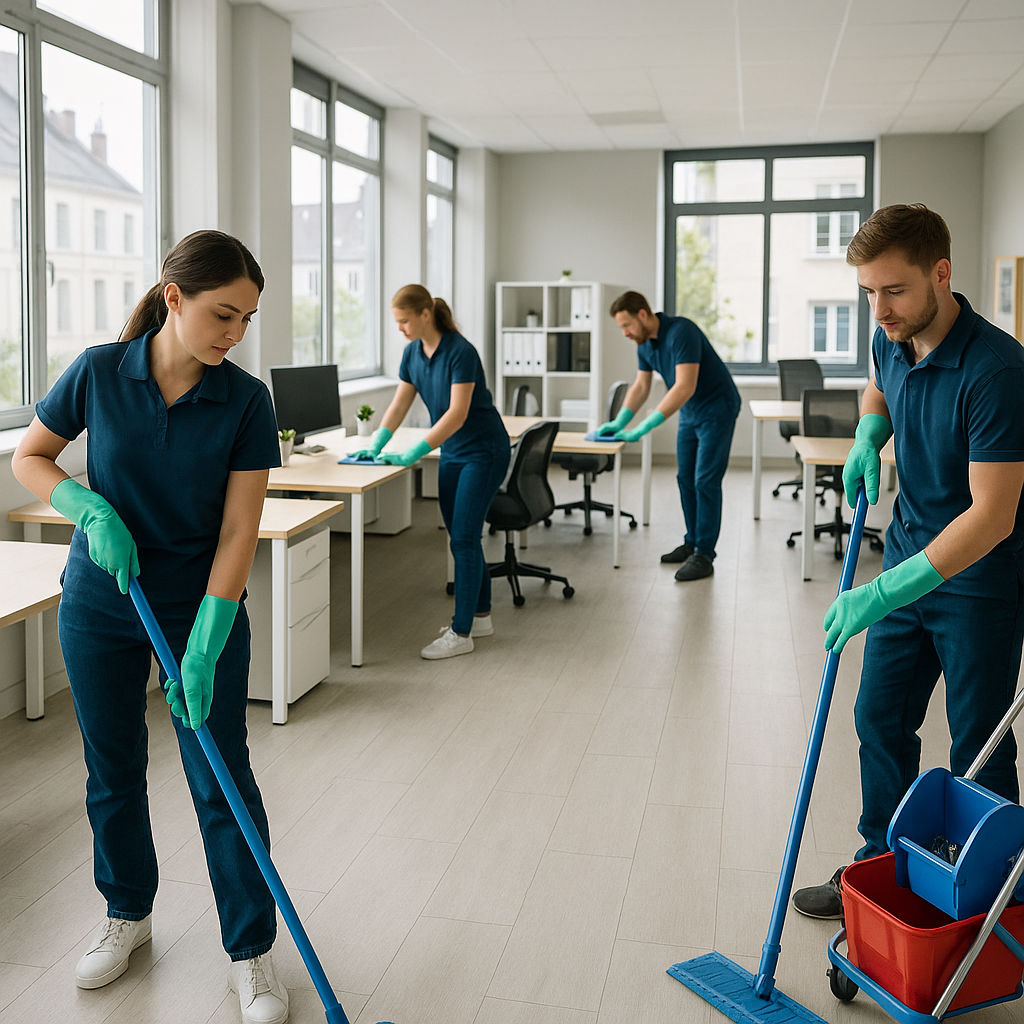 Nettoyage de bureaux, commerces et locaux professionnels