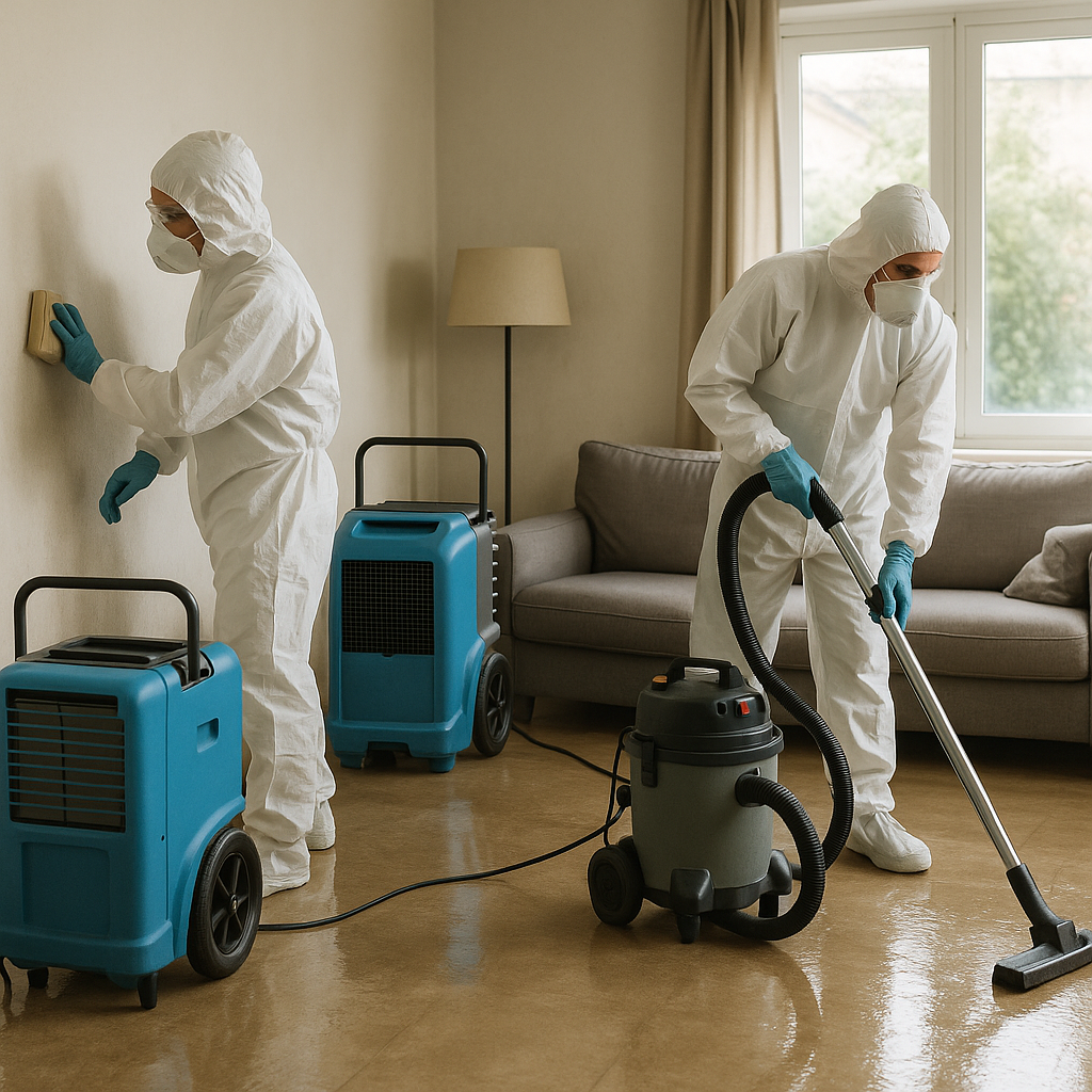 Nettoyage après sinistre, travaux et remise en état